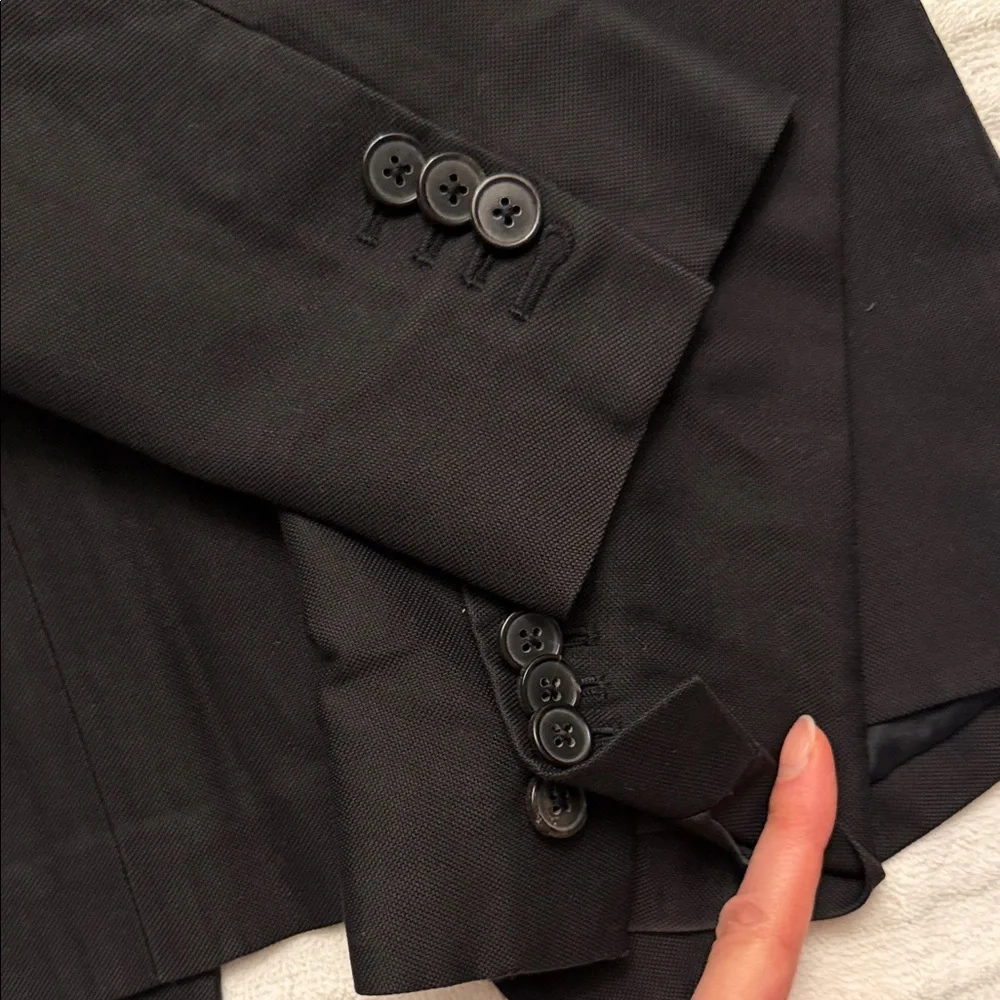 Maison Martin Margiela Black Single-Button Tailored Blazer - Picture 3 of 6